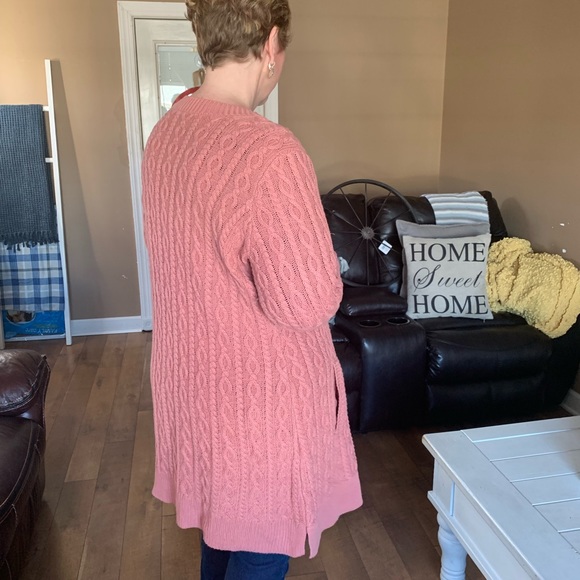 Long Cable Sweater - Picture 2 of 3